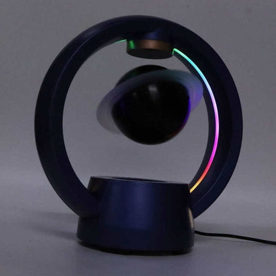 Magnetic Floating Bluetooth Speaker Stereo Touch Control Levitation Wireless Speaker with Light  100-240V