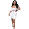 Fringe Benefits 2pc Beach Cover Up Set