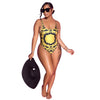 I'm Simply Marvelous 2pc Swimsuit Set (Curvy Sizes)