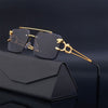 Rimless Sunglasses  Vintage Shades