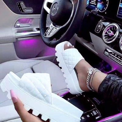 Cloud 9 Platform Slippers