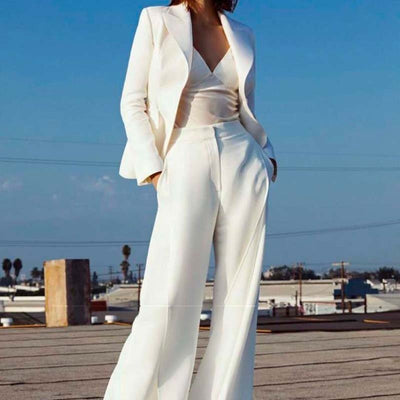 Spring Suit Slim Business Formal  Summer 2-piece Set