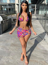 Sugar Baby 2pc Bikini +Skirt Set