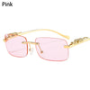 Rimless Sunglasses  Vintage Shades