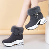 Fur Sneakers Platform Snow  Ankle Boots  Causal