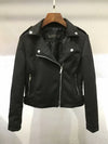 Slim Short Leather Jacket