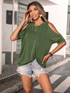 Summer New Short Sleeve T Shirt Round Neck Sweater