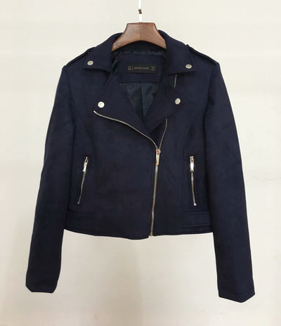 Slim Short Leather Jacket