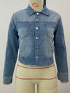 Stretch Denim Jacket Women Slim Short Jacket