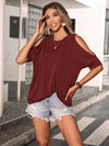 Summer New Short Sleeve T Shirt Round Neck Sweater