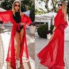 Bikini Cover Up Chiffon Long Dress | Fab Me Grab Me