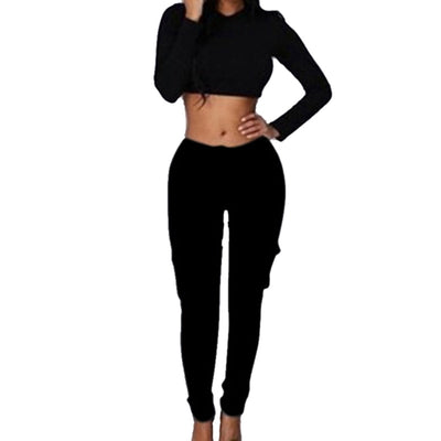 Lace Up Waist Casual Pants Solid