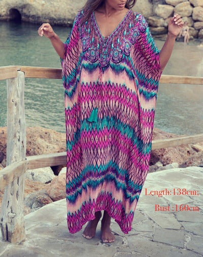 Simple Pleasures Poncho Beach Cover up