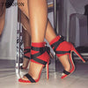 TEMOFON Peep Toe Pumps Shoes for Women