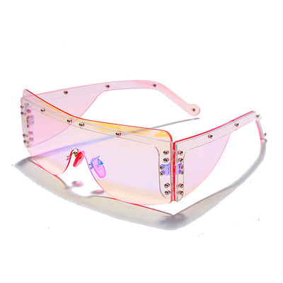 Rimless Square Sunglasses Women