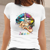 Women Graphic T-shirt Women Short Sleeve Tee