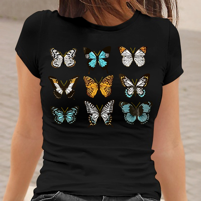 Women Graphic T-shirt Women Short Sleeve Tee