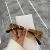 Rimless Frameless Rectangle Shades Gradient