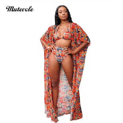 Motherland 3 Pc Bikini Set