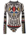 Queen Sheba Bodycon Bodysuit